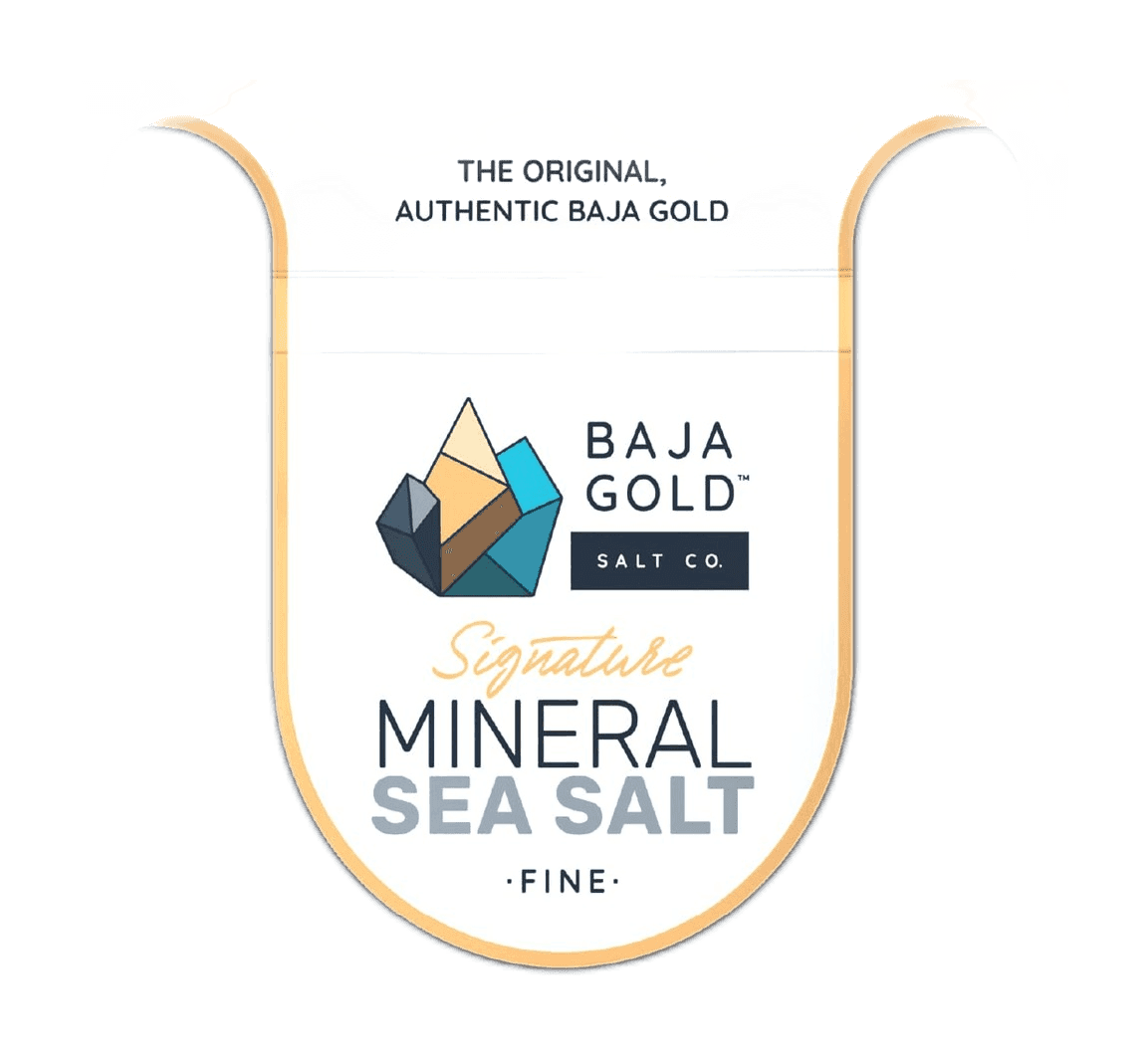 Baja Gold Mineral Sea Salt Fine Grind 454 g
