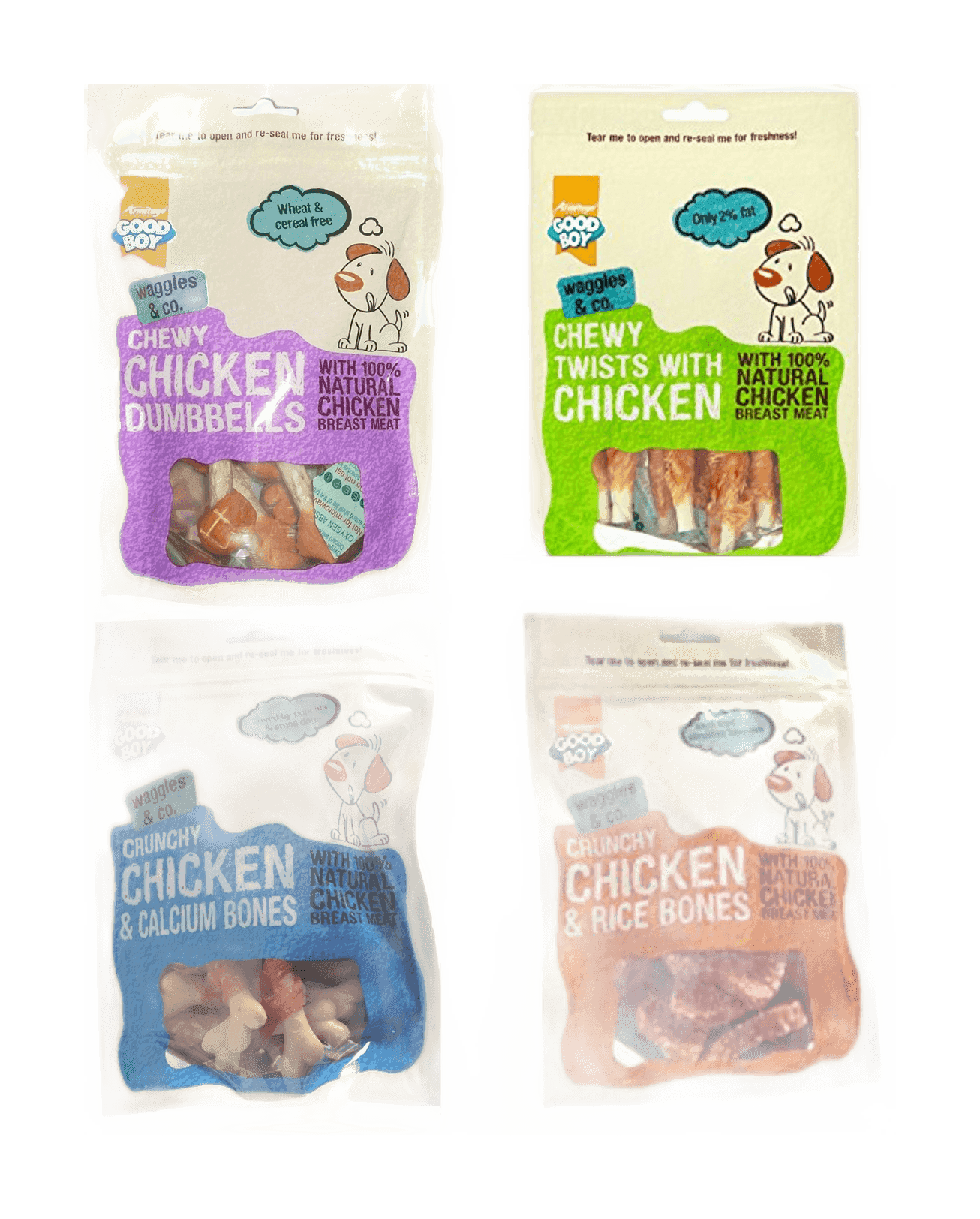 Good Boy Variety Pack Chicken Dog Treats