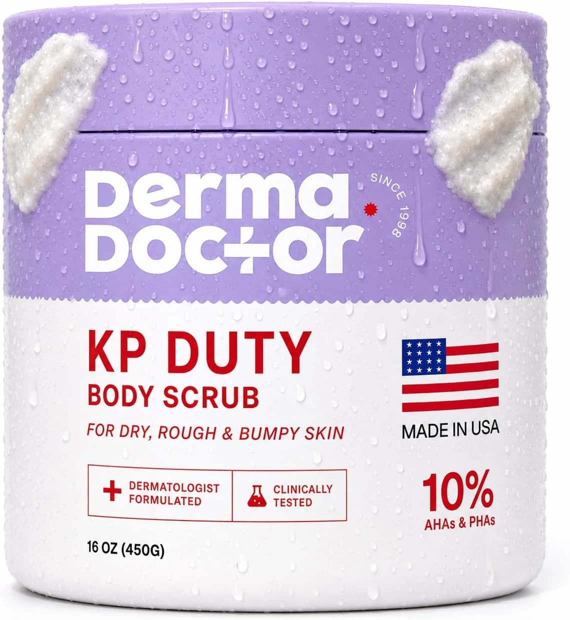 DERMAdoctor KP Duty Body Scrub 450 g