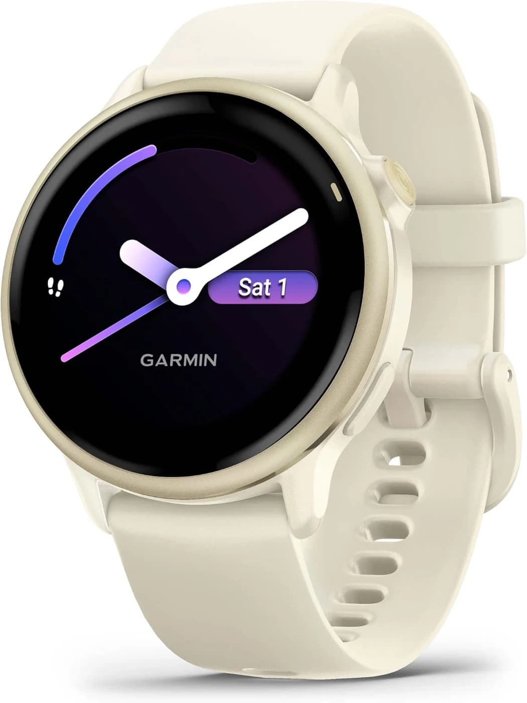 GARMIN Vivoactive 6, 42mm - Bone/Lunar Gold