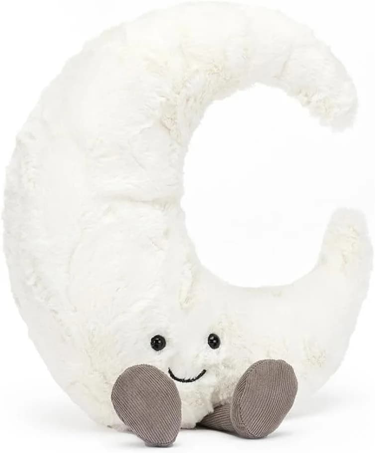 Jellycat Amuseables Moon Stuffed Toy, Medium 12 inches