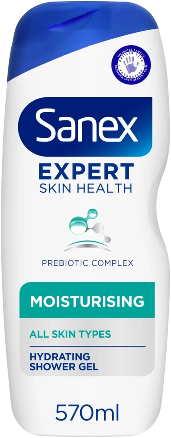Sanex Expert Skin Health Moisturising Hydrating Shower Gel 570 ml